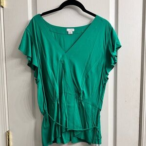 J by J Crew Faux Wrap Blouse